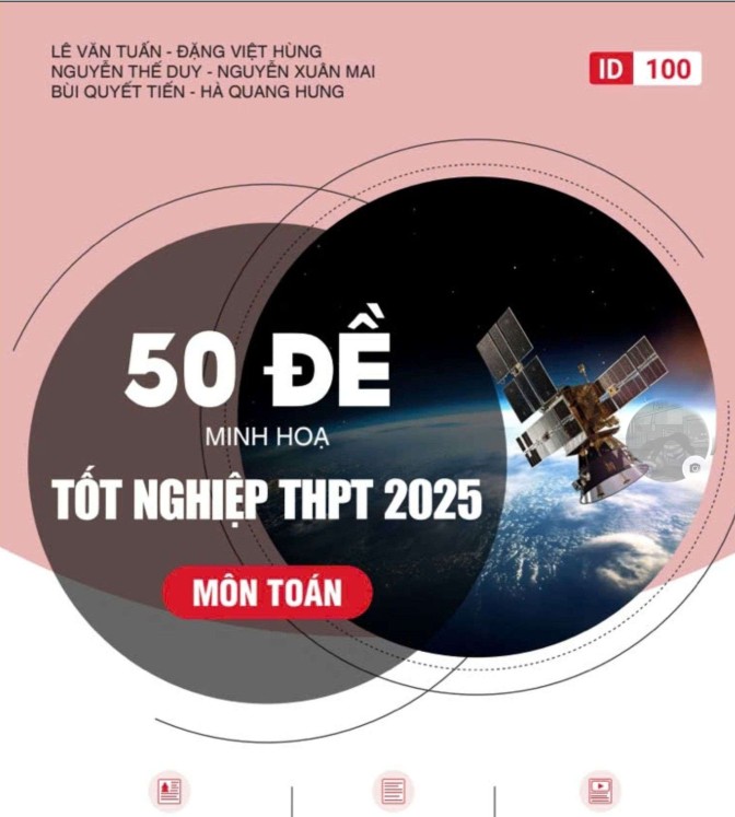 50 Đề minh hoạ Tốt nghiệp THPT 2025 môn Toán - Miễn phí